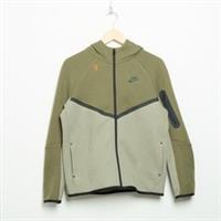 NIKE Tech Fleece Full Zip Hoodie Junior Green SIZE 13-15YRS