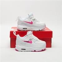 NIKE Air Max 90 Leather Infant White SIZE 5.5 Trainers