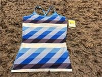 Nike - Ladies Small Blue Vest With Support (New With Labels) Free P+P - S Regular