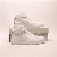 NIKE Air Force 1 Mid EasyOn Junior White SIZE 5.5 Trainers