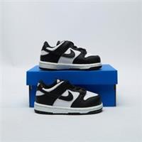 NIKE Dunk Low Infant White SIZE 5.5 Trainers