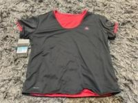 Nike 2002 ACG Womans Grey & Red Shortsleeve Top - Size M 8-10 (New) Free P+P - M Regular