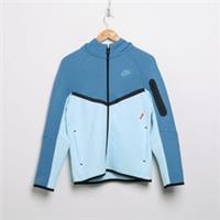 NIKE Tech Fleece Full Zip Hoodie Junior Blue SIZE 12-13YRS