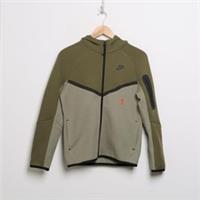 NIKE Tech Fleece Full Zip Hoodie Junior Green SIZE 12-13YRS