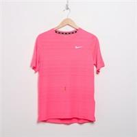 NIKE Dri-FIT Miler T-Shirt Junior Pink SIZE 13-15YRS
