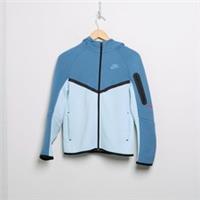 NIKE Tech Fleece Full Zip Hoodie Junior Blue SIZE 12-13YRS