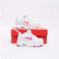 NIKE Air Max 90 Leather Infant White SIZE 5.5 Trainers