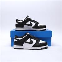 NIKE Dunk Low Children's White/Black SIZE 13.5 Trainers