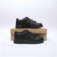 NIKE Dunk Low Junior Black SIZE 5.5 Trainers