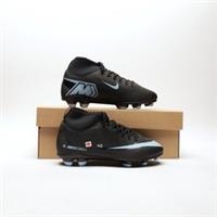 NIKE Mercurial Superfly 10 Club FG Children's Black SIZE 2.5 Trainers