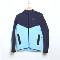 NIKE Tech Fleece Full Zip Hoodie Junior Navy/Blue SIZE 13-15YRS