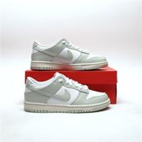 NIKE Dunk Low Junior White/Grey SIZE 6 Trainers