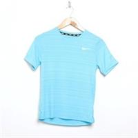 NIKE Miler T-Shirt Junior Blue SIZE 10-12YRS