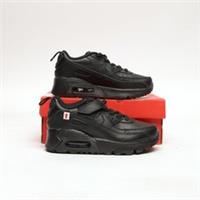 NIKE Air Max 90 Leather Children's Black SIZE 11 Trainers