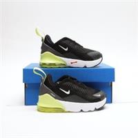 NIKE Air Max 270 Infant Black/Yellow SIZE 5.5 Trainers