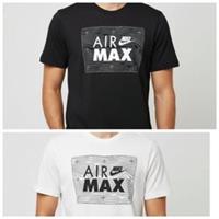 Nike AIR Max BOX SHORT SLEEVE CREW NECK T-SHIRT PREMIUM QUALITY SALE - M Regular