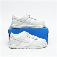 NIKE Dunk Low Infant White SIZE 9.5 Trainers