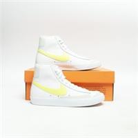 NIKE Blazer Mid Women's White/Yellow SIZE 4.5 Trainers