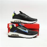 NIKE Air Max 2090 Junior Black/Blue SIZE 4.5 Trainers