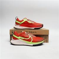 NIKE Pegasus Trail 4 Women's Orange/Yellow/Green SIZE 4 Trainers