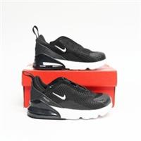 NIKE Air Max 270 Infant Black/White SIZE 8.5 Trainers