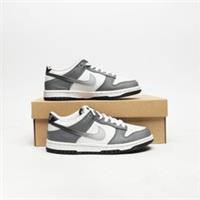 NIKE Dunk Low Junior Grey SIZE 4 Trainers