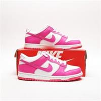 NIKE Dunk Low Junior Pink SIZE 5.5 Trainers