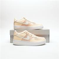 NIKE Air Force 1 Junior Pink/White SIZE 5 Trainers