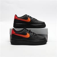 NIKE Air Force 1 Low Junior Black SIZE 3.5 Trainers