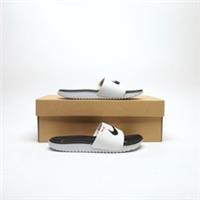 NIKE Kawa Slides Children's White/Black SIZE 1.5