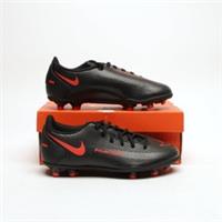 NIKE Black/Chile Red Phantom GT Club FG Children's Black SIZE 1.5 Trainers