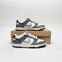 NIKE Dunk Low Junior Grey SIZE 5 Trainers