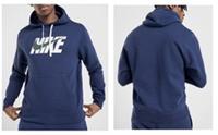 NIKE Mens CLUB OVERHEAD HOODIE - Size UK XS New - XS Regular