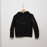 NIKE Tech Fleece Full Zip Hoodie Junior Black SIZE 10-12YRS