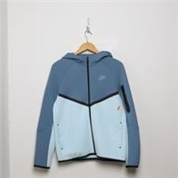 NIKE Tech Fleece Full Zip Hoodie Junior Blue SIZE 13-15YRS