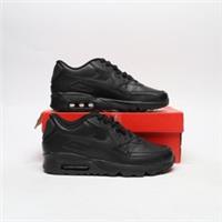 NIKE Air Max 90 Junior Black SIZE 6 Trainers