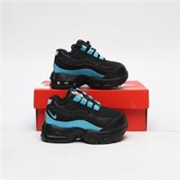 NIKE Air Max 95 Infant Black/Blue SIZE 4.5 Trainers