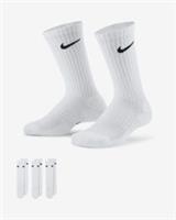 Nike Everyday Kids' Cushioned Crew Socks (3 Pairs) Size EU 34-38 UK 2-5