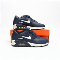 NIKE Air Max 90 Junior Navy/White SIZE 5.5 Trainers