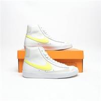 NIKE Blazer Mid Women's White/Yellow SIZE 4.5 Trainers