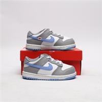 NIKE Dunk Low Infant White SIZE 8.5 Trainers