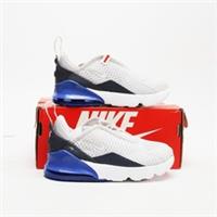 NIKE Air Max 270 Infant Grey/Blue SIZE 8.5 Trainers