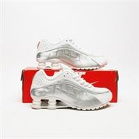 NIKE Shox R4 Women's Pure Silver SIZE 4.5 Trainers