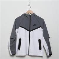 NIKE Tech Woven Full Zip Colour Block Jacket Junior Grey SIZE 12-13YRS