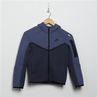 NIKE Tech Colour Block Full Zip Hoodie Junior Blue SIZE 8-10YRS