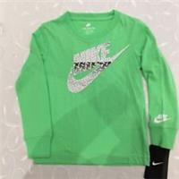 Nike Boy's Green Long Sleeve Top (Size 4 Years )
