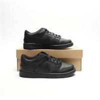 NIKE Dunk Low Junior Black SIZE 5.5 Trainers