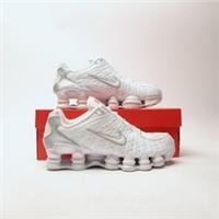 NIKE Shox TL Men's White/Silver SIZE 7 Trainers
