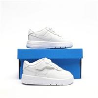 NIKE Air Force 1 Low EasyOn Infant White SIZE 5.5 Trainers