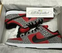 NIKE SUPREME DUNK Low SB Premium QS Sz US 8 9 10 11 12 CEMENT 313170-600 2012